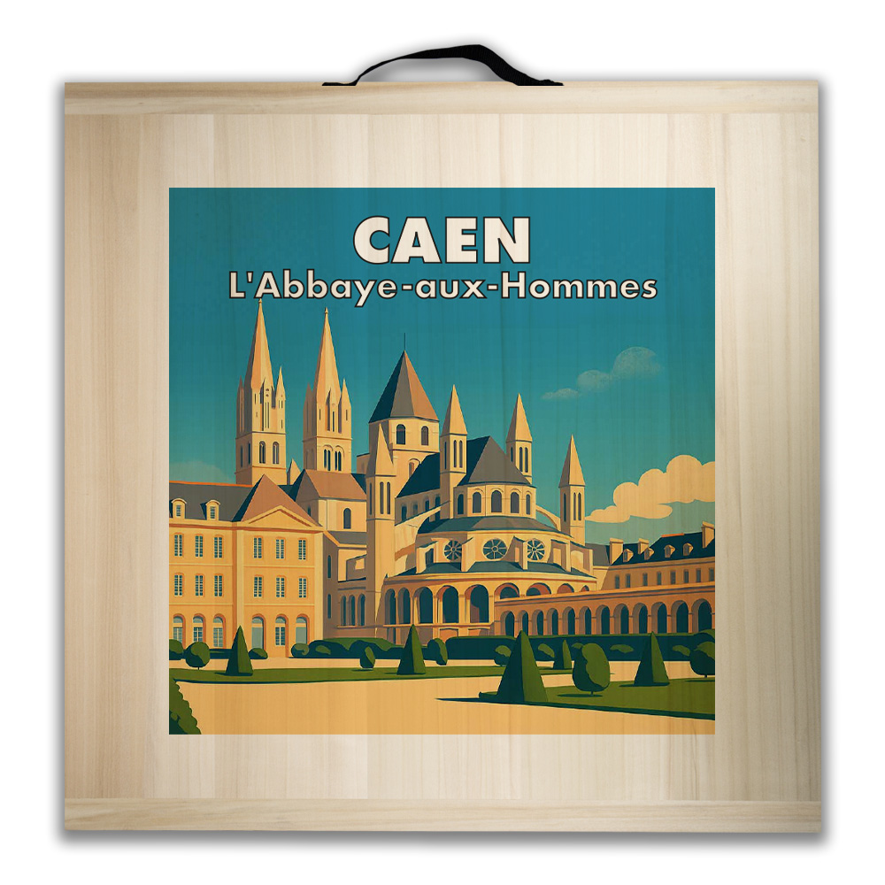 Kit de jeu de palets breton - Caen - L'abbaye aux hommes