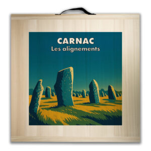Kit de jeu de palets breton - Carnac - Les alignements