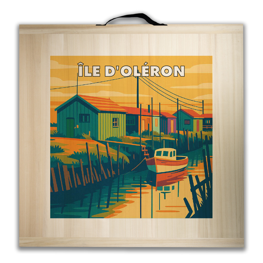Kit de jeu de palets breton -  Ile d'Oléron