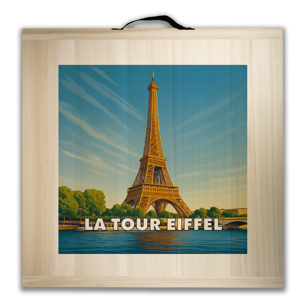 Kit de jeu de palets breton - La Tour Eiffel