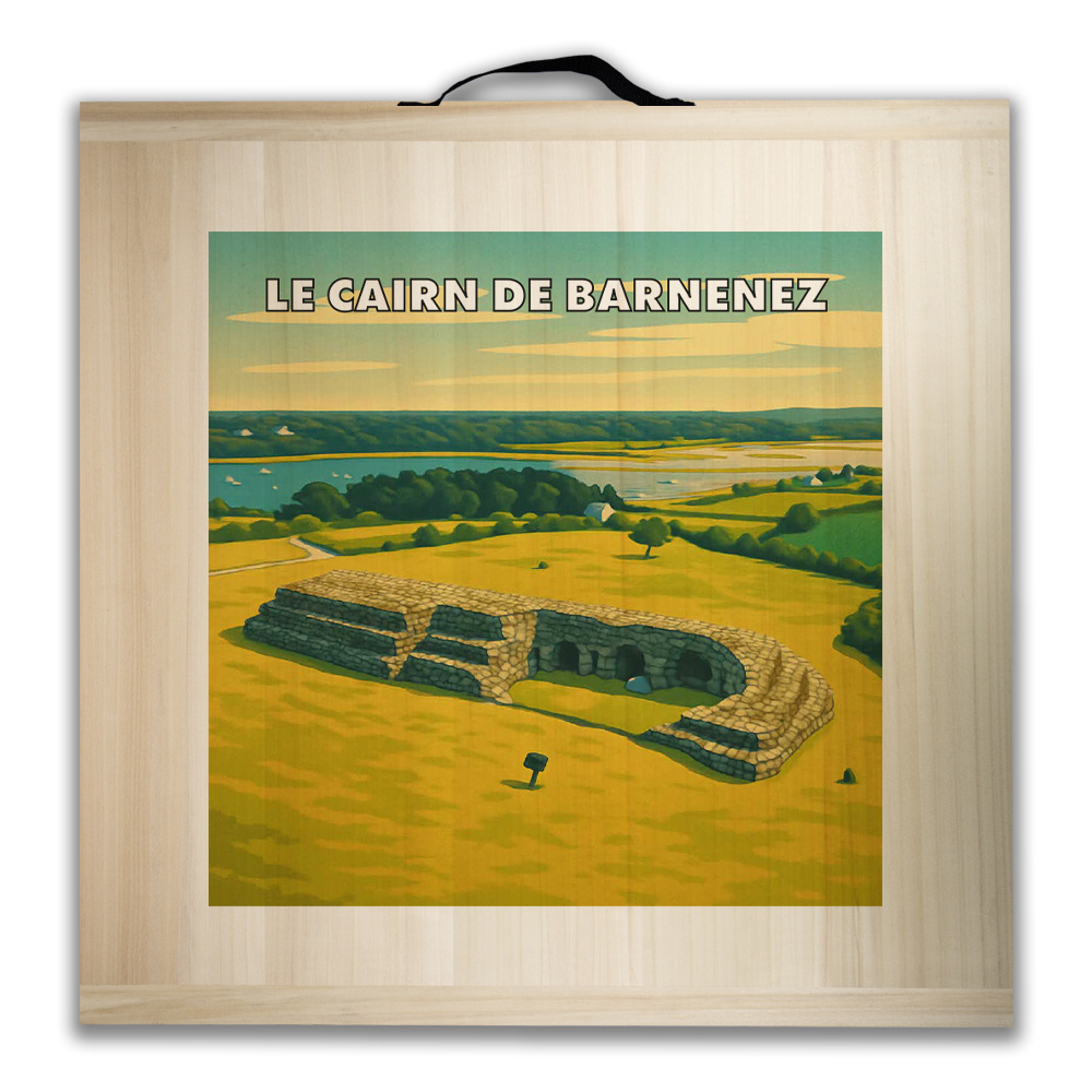 Kit de jeu de palets breton - Le Cairn de Barnenez