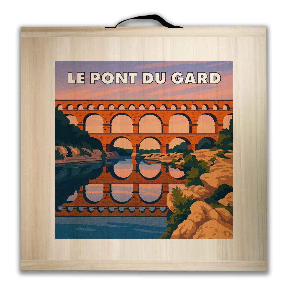 Kit de jeu de palets breton - Le Pont du Gard