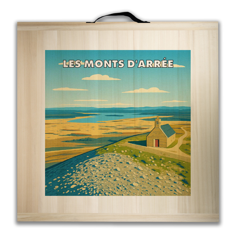 Kit de jeu de palets breton -  Les monts d'Arrée