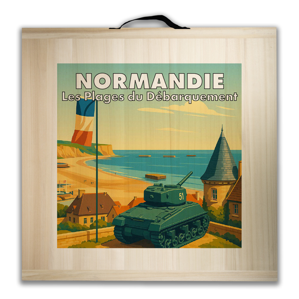 Kit de jeu de palets breton - Les plages du débarquement