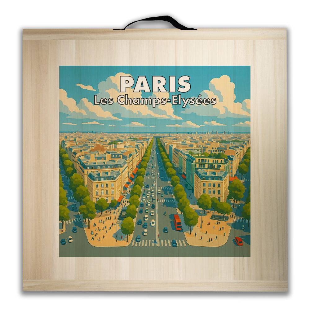 Kit de jeu de palets breton - Paris - Les Champs-Elysées