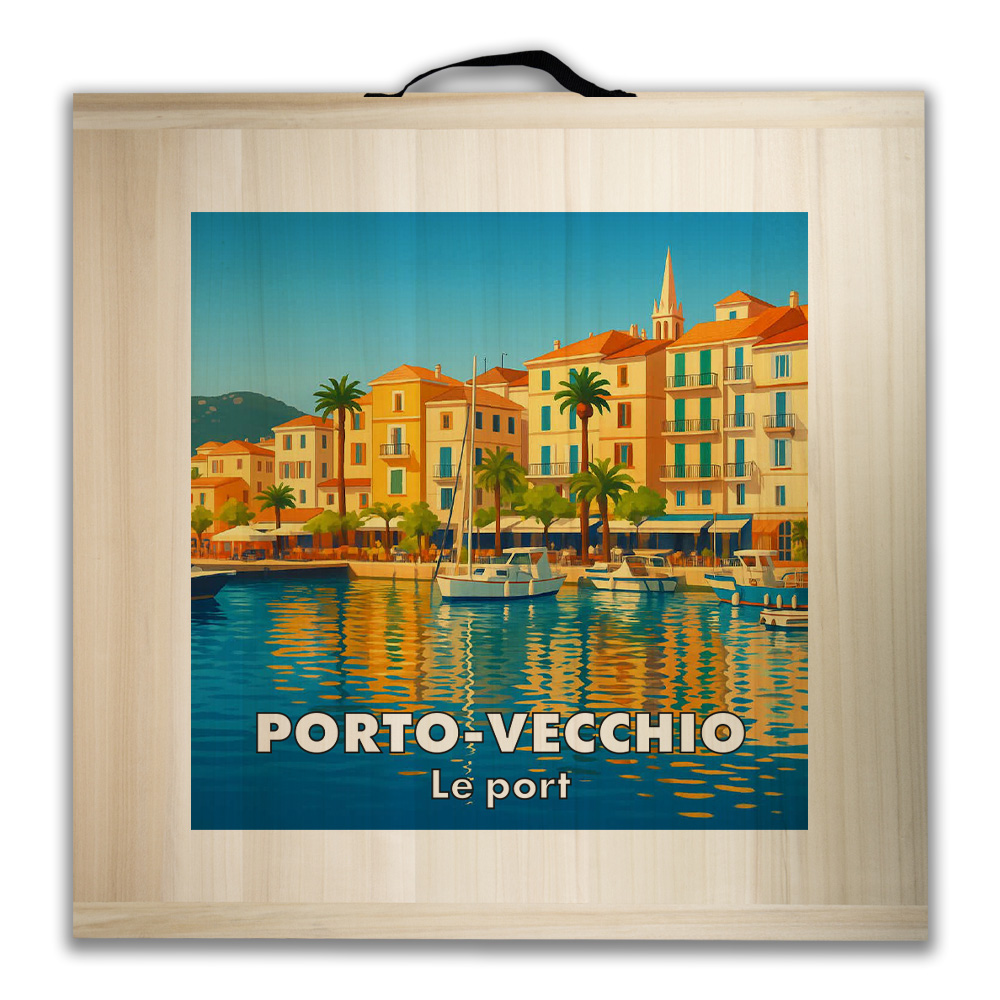 Kit de jeu de palets breton - Porto-Vecchio - Le Port