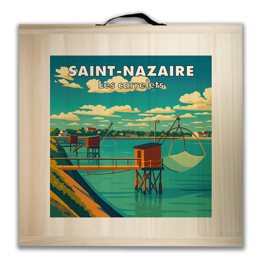 Kit de jeu de palets breton - Saint Nazaire - Les carrelets