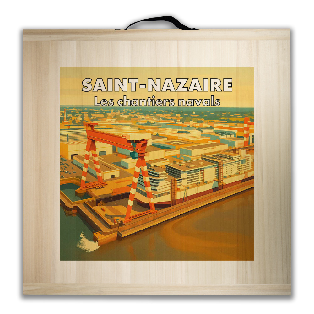 Kit de jeu de palets breton - Saint Nazaire - Les chantiers navals