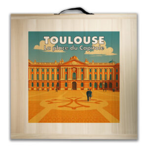 Kit de jeu de palets breton - Toulouse - La Place du Capitole