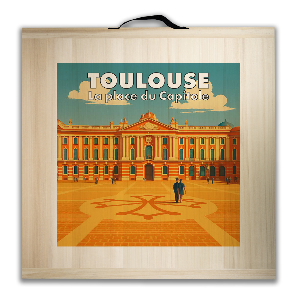 Kit de jeu de palets breton -  Toulouse - La Place du Capitole