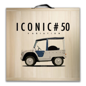 Kit de Jeu de Palets Breton - ICONIC - #50 - MEHARI AZUR - 1968