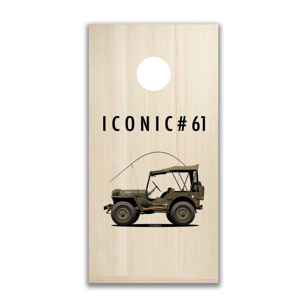 Cornhole - ICONIC - #61 - JEEP - 1941