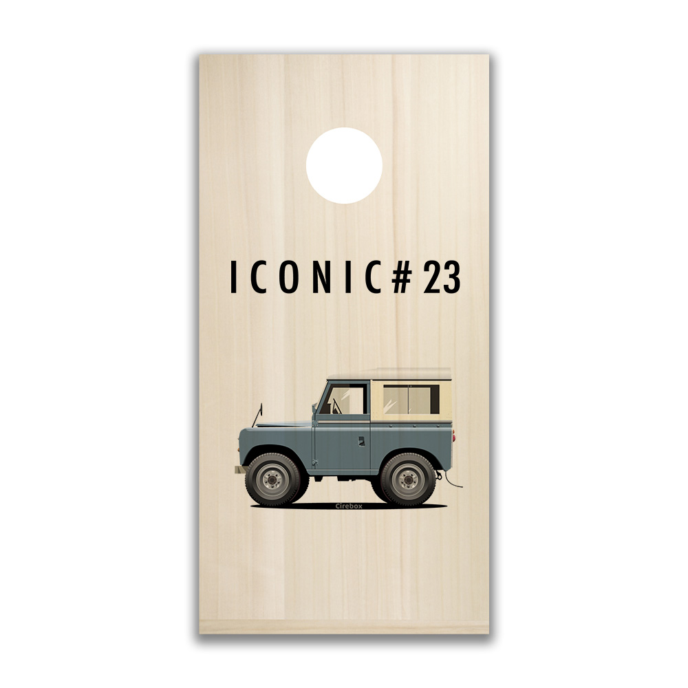 Cornhole - ICONIC - #23 - LAND ROVER - 1958
