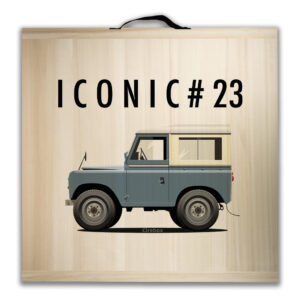 Kit de Jeu de Palets Breton - ICONIC - #23 - LAND ROVER - 1958