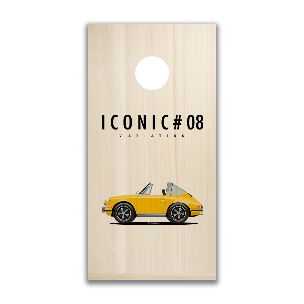 Cornhole - ICONIC - #08C - Porsche 911 TARGA - 1972