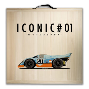 Kit de Jeu de Palets Breton - ICONIC - #01 - Porsche 917 Mc Queen - 1970
