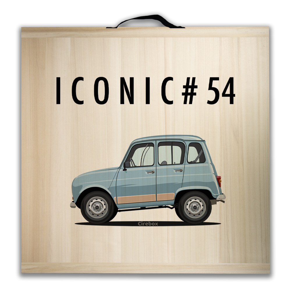 Kit de Jeu de Palets Breton - ICONIC - #54 - 4L - 1961