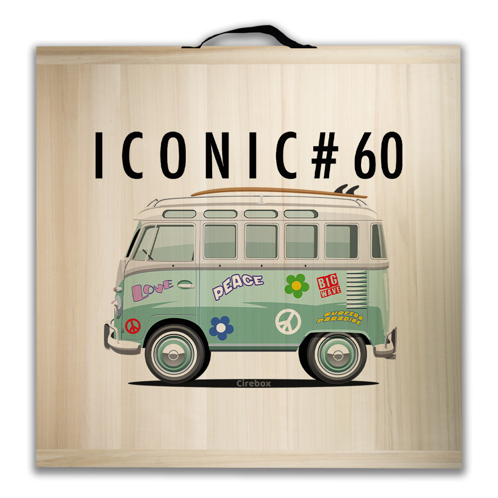Kit de Jeu de Palets Breton - ICONIC - #60B - Kombi - 1950