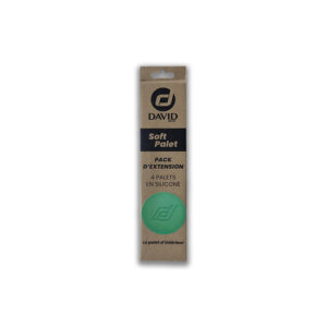 David Soft Palet silicone palette pack in a brown cardboard sleeve with a green circular logo on the front