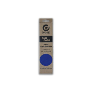 David Soft Palet silicone palette pack in a beige box with a blue circular silicone insert visible on the front.
