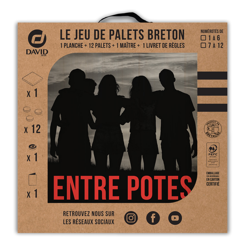 Kit de jeu de palets breton - Les instants - Entre Potes – Image 3